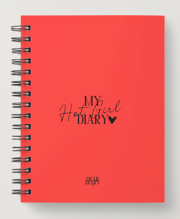 My Hot Girl Diary – 10 Week Guided Glow-Up Journal 🔥