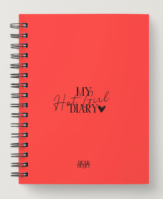 My Hot Girl Diary – 10 Week Guided Glow-Up Journal 🔥