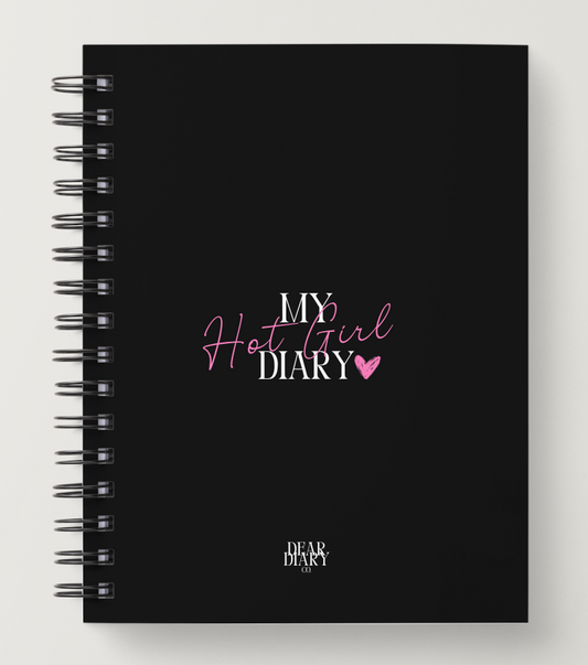 My Hot Girl Diary – 10 Week Guided Glow-Up Journal 🖤