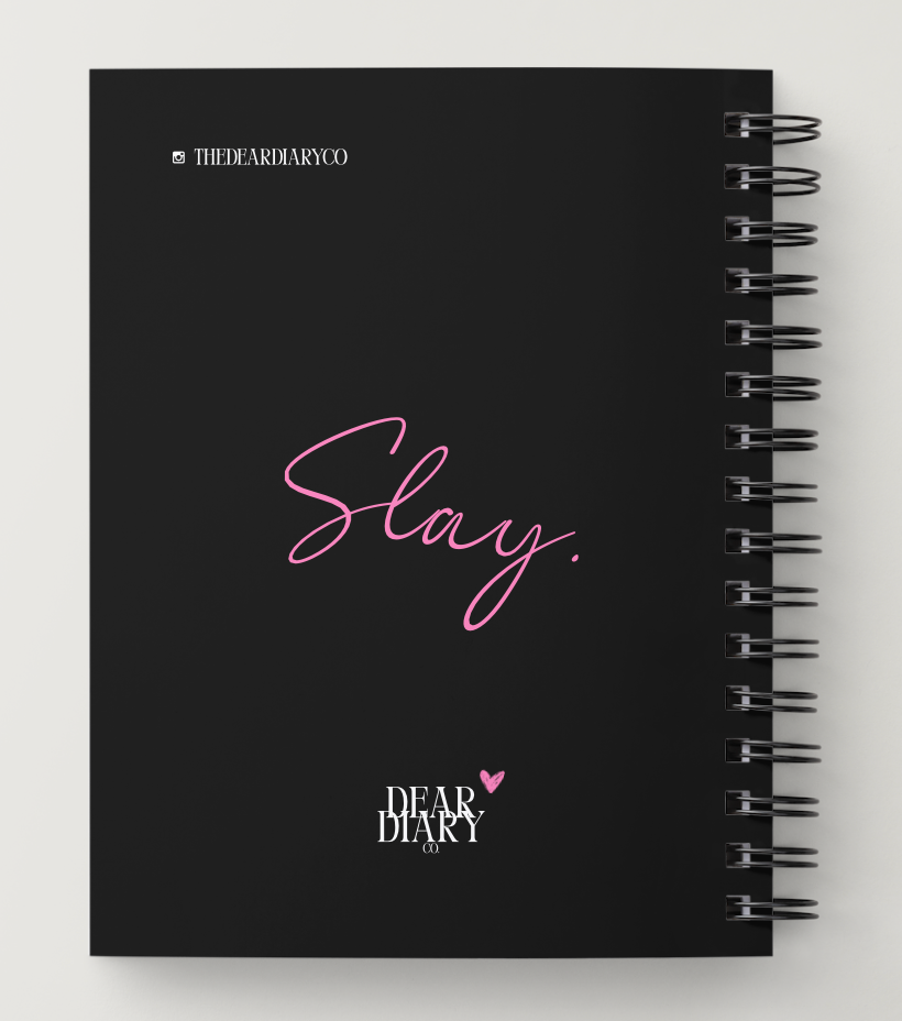 My Hot Girl Diary – 10 Week Guided Glow-Up Journal 🖤